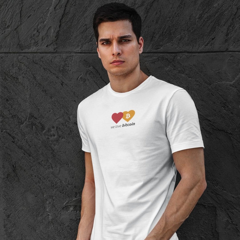 Camiseta "We Love Bitcoin"
