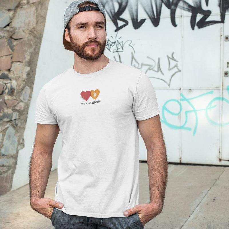 Camiseta "We Love Bitcoin"