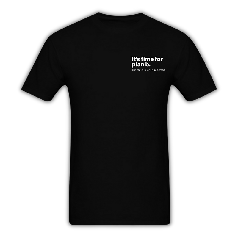 Camiseta "Plan B" Preta