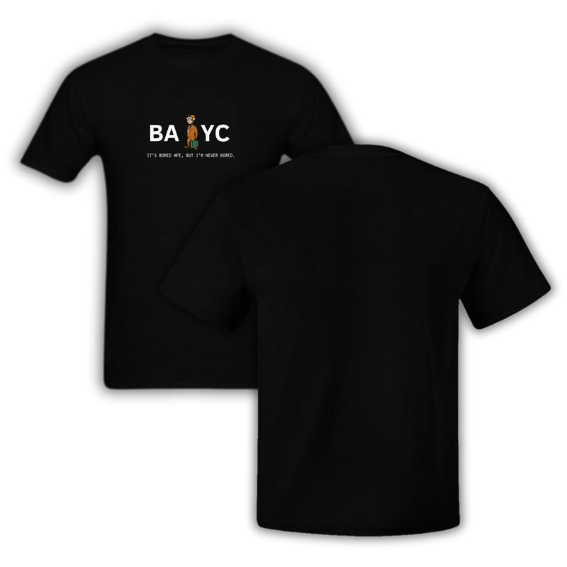 Camiseta "BAYC Never Bored"