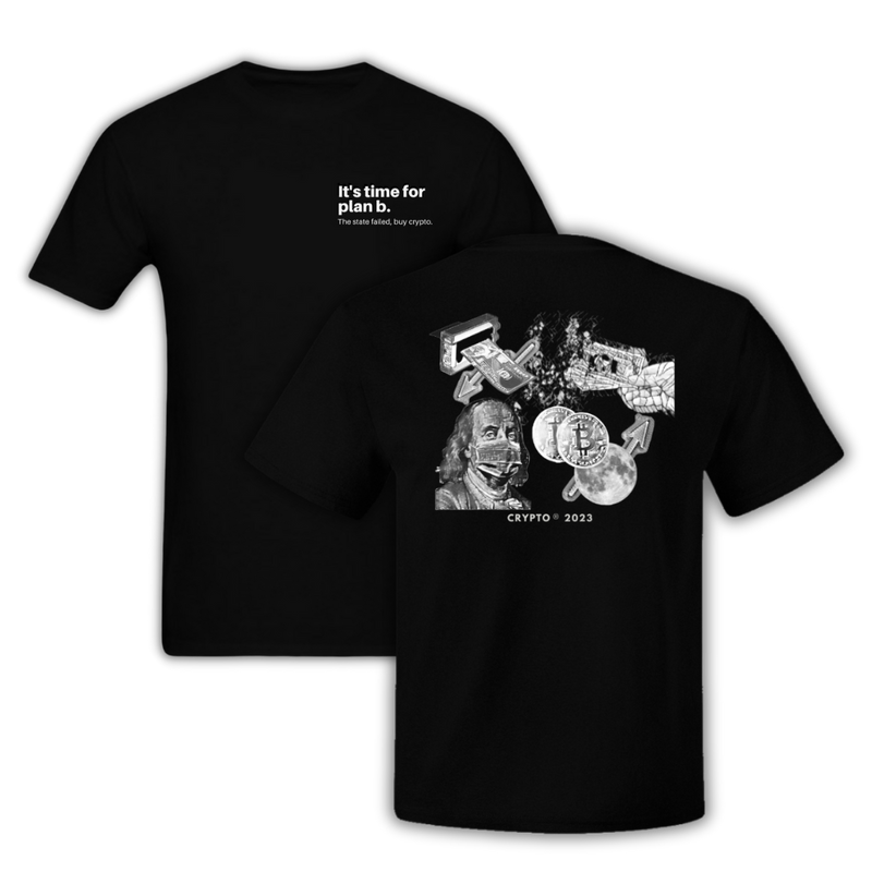 Camiseta "Plan B" Preta