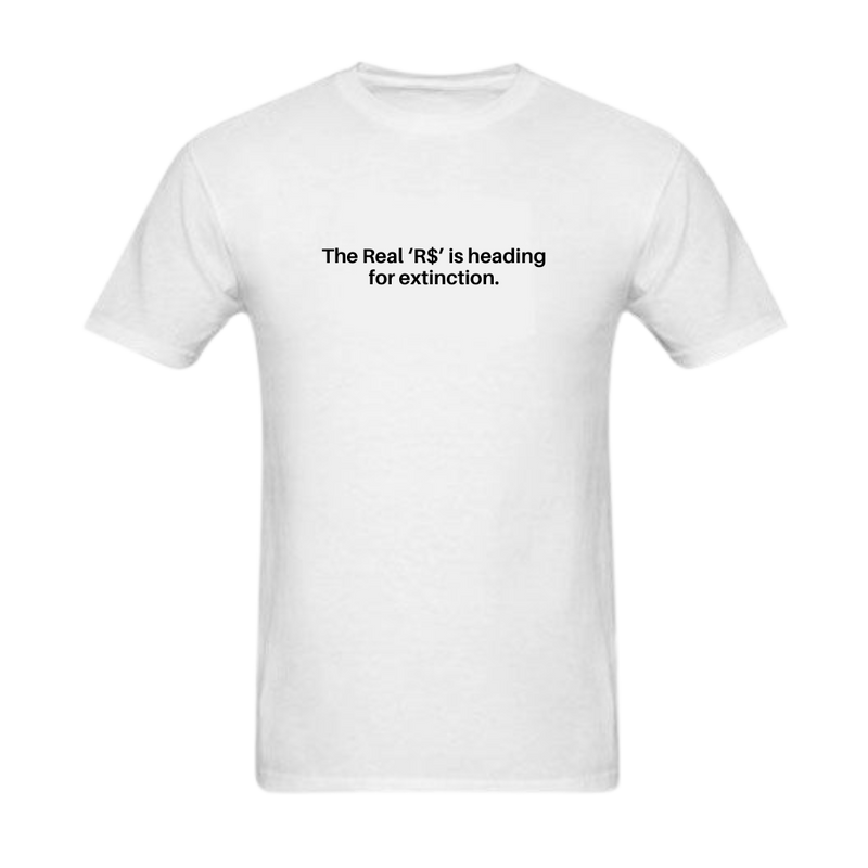 Camiseta "The R$ extinction"