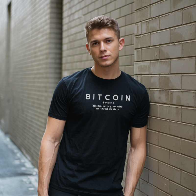 Camiseta "Freedom, Privacy and Security"