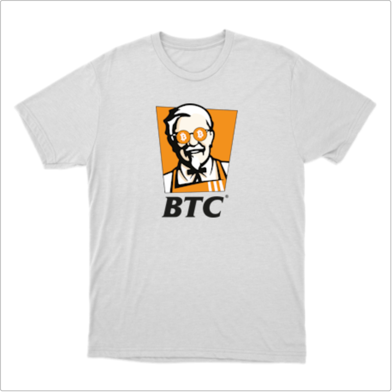 Camiseta "BTC like KCF"