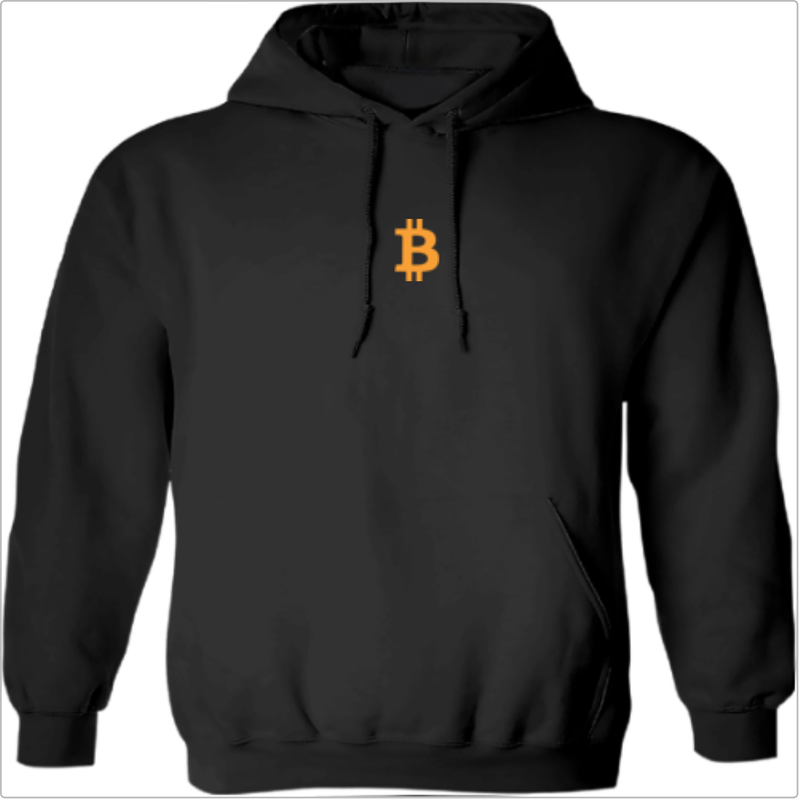 Moletom com Capuz "Bitcoin Basic"
